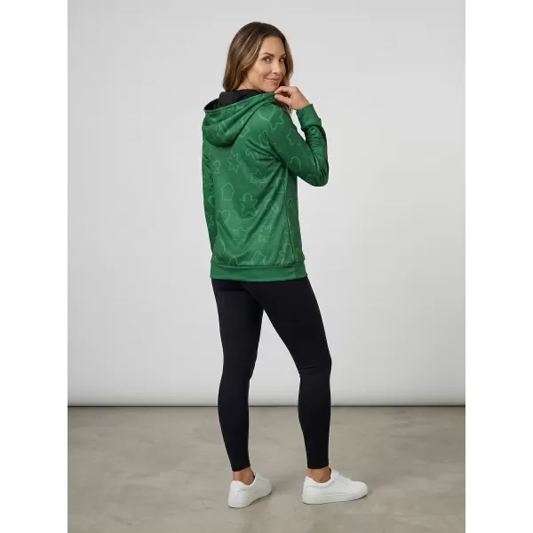  Hanorac funcțional premium pentru femei ALTISPORT VOJ/ALWVN6MI01 VERDE 