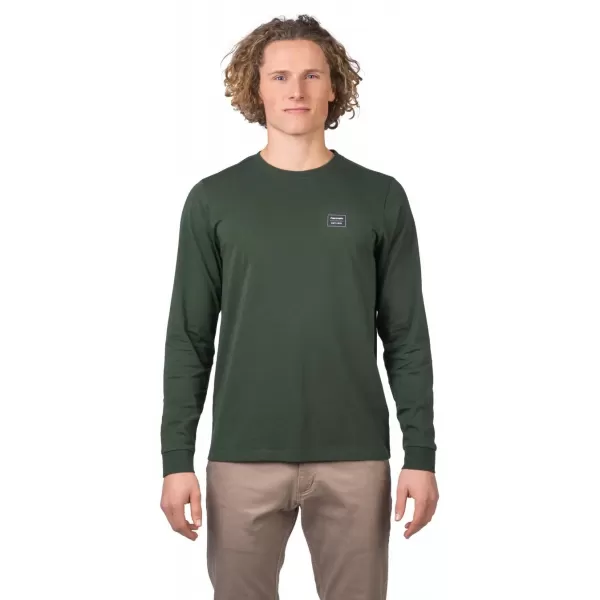 Tricou pentru bărbați cu mâneci lungi HANNAH KIRK II VERDE KOMBU 