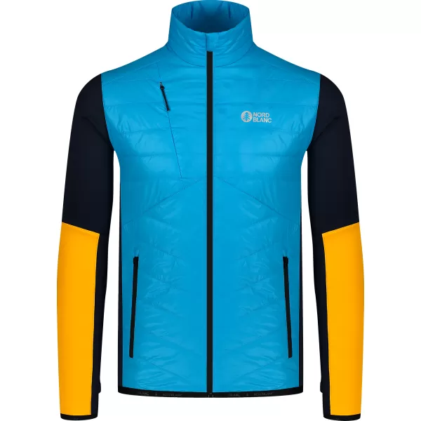  Jachetă sport pentru bărbați NORDBLANC KITING NBWJM8111 ALBASTRU REGAL 