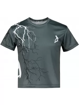 Tricou funcțional premium pentru copii ALTISPORT VOJ/ALK004TR01 GRAFIT