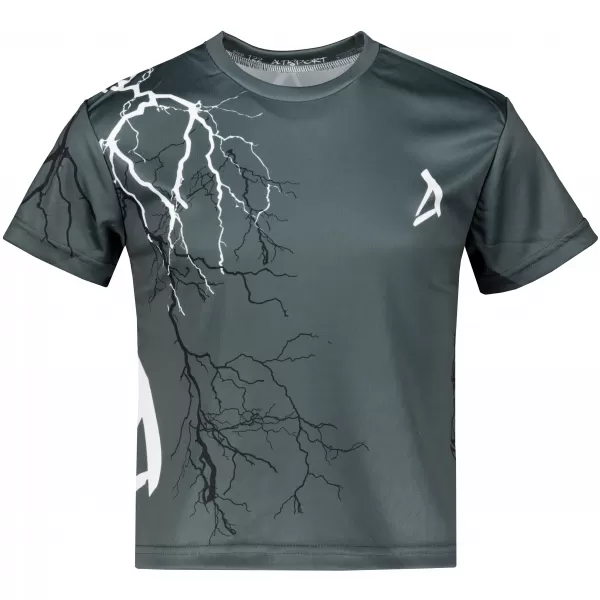  Tricou funcțional premium pentru copii ALTISPORT VOJ/ALK004TR01 GRAFIT 