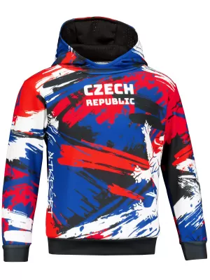 Hanorac funcțional premium pentru copii ALTISPORT VOJ/ALK036MI01 ROŞU