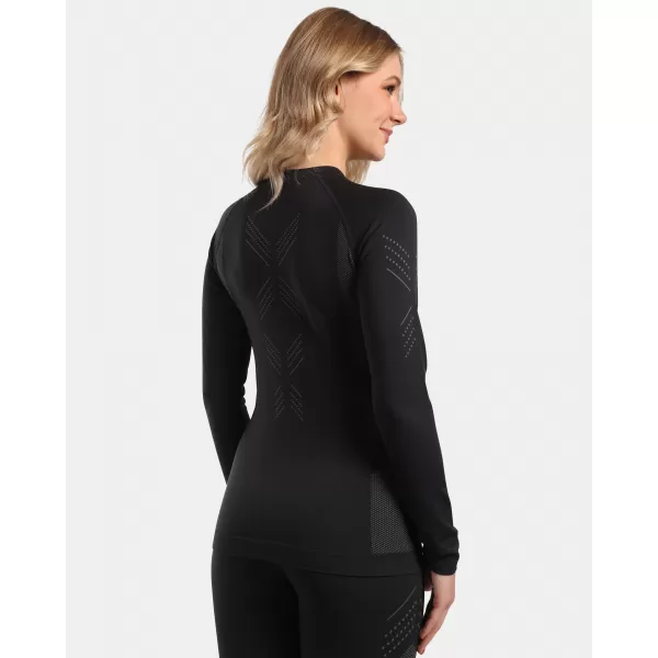  Tricou termic de damă KILPI CAROL-W WL0504KI NEGRU 