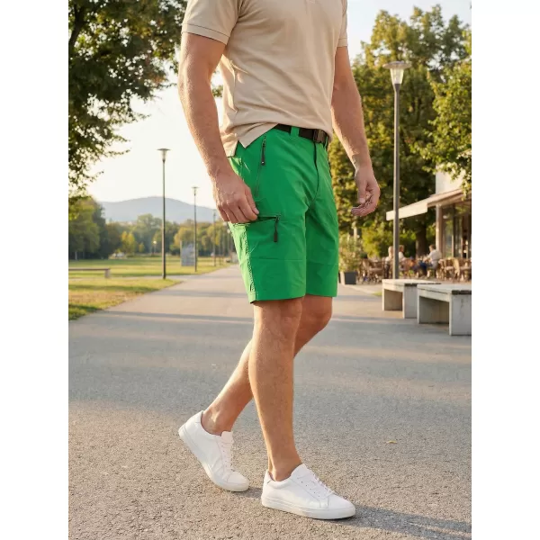  Pantaloni scurți pentru bărbați ALTISPORT NoPrint NP/ALM4021NJ VERDE FERIGA 