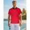 Tricou funcțional pentru bărbați cu guler premium ALTISPORT VOJ/ALM034TR05 ROŞU