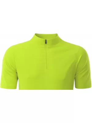 Tricou de ciclism pentru bărbați ALTISPORT NoPrint NP/ALM215NJ GALBEN STRĂLUCITOR