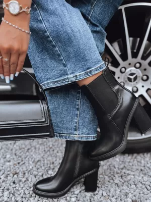 Doamne DSTREET STYLOBOOT NEGRU