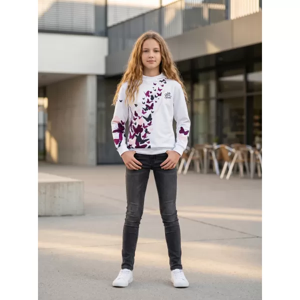  Hanorac funcțional premium pentru copii ALTISPORT VOJ/ALK022MI01 ALB 