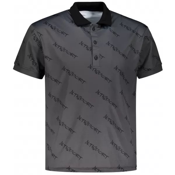  Tricou funcțional pentru bărbați cu guler premium ALTISPORT VOJ/ALM050TR05 GRI 