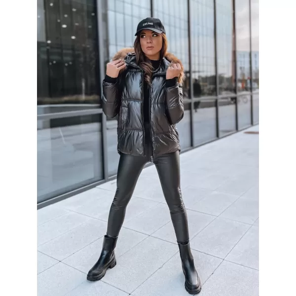  Geacă pentru doamne DSTREET SPARKLE TY3953 NEGRU 