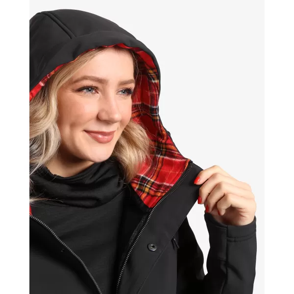  Palton softshell pentru femei KILPI LASIKA-W WL0136KI NEGRU 