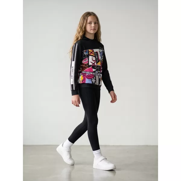  Hanorac funcțional premium pentru copii ALTISPORT VOJ/ALK041MI01 NEGRU 