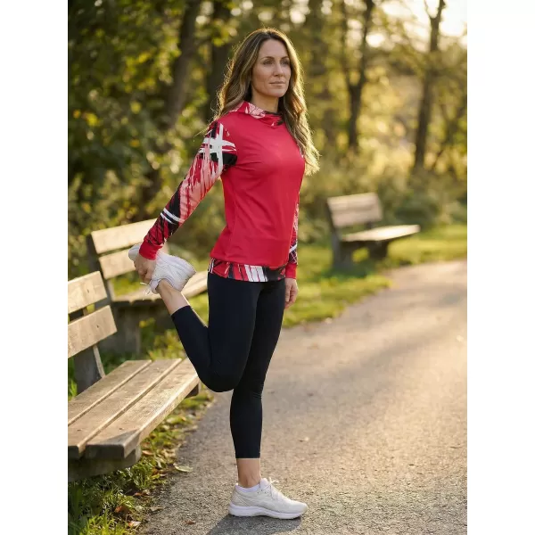  Hanorac funcțional premium pentru femei ALTISPORT VOJ/ALW039MI01 VIVA MAGENTA 