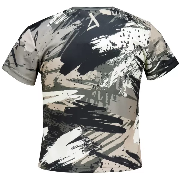  Tricou funcțional premium pentru copii ALTISPORT VOJ/ALK014TR01 NEGRU/GRI 