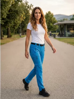 Pantaloni/short dama ALTISPORT NoPrint NP/ALW1021NJ ALBASTRU STRĂLUCITOR