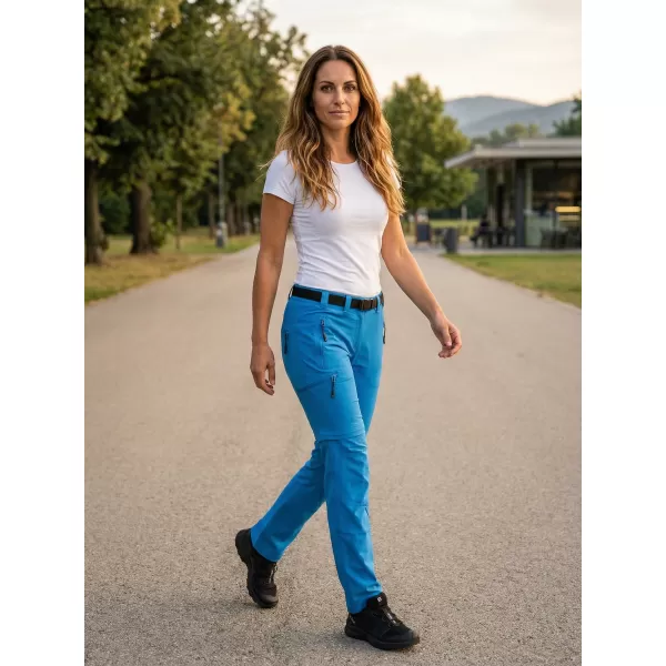  Pantaloni/short dama ALTISPORT NoPrint NP/ALW1021NJ ALBASTRU STRĂLUCITOR 