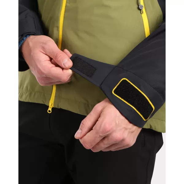 Jachetă hardshell pentru bărbați KILPI METRIX-M WM0136KI VERDE 