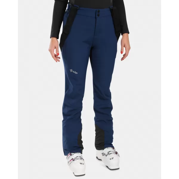  Pantaloni de schi softshell pentru femei KILPI RHEA-W WL0409KI ALBASTRU ÎNCHIS 