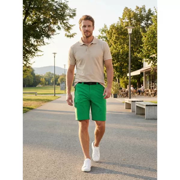 Pantaloni scurți pentru bărbați ALTISPORT NoPrint NP/ALM4021NJ VERDE FERIGA 