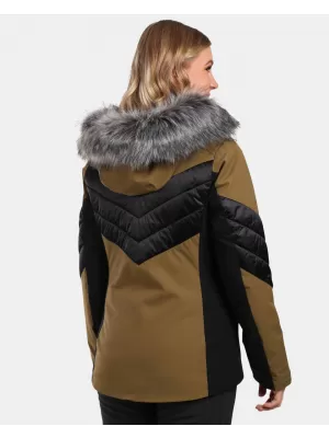 Jachetă de schi pentru femei KILPI LIN-W WL0110KI KAKI