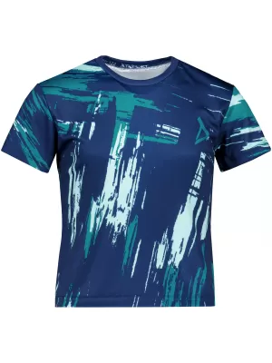 Tricou funcțional premium pentru copii ALTISPORT VOJ/ALK010TR01 KEROSEN/ALBASTRU