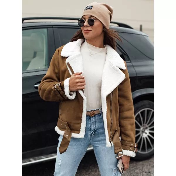  Geacă pentru doamne DSTREET LEVERINO TY4733 CARAMEL 
