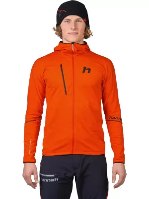 Hanorac pentru bărbați HANNAH NIRO HOODY PORTOCALE PICANT MEL