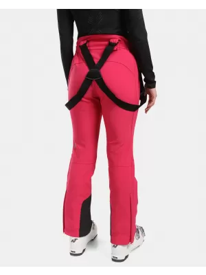 Pantaloni de schi softshell pentru femei KILPI RHEA-W WL0409KI ROZ