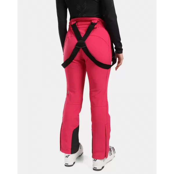  Pantaloni de schi softshell pentru femei KILPI RHEA-W WL0409KI ROZ 