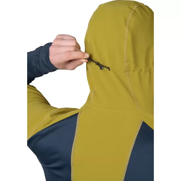  Jachetă pentru bărbați HANNAH TRANE HOODY ULEI DE AVOCADO/MARE STRATIFICATĂ 