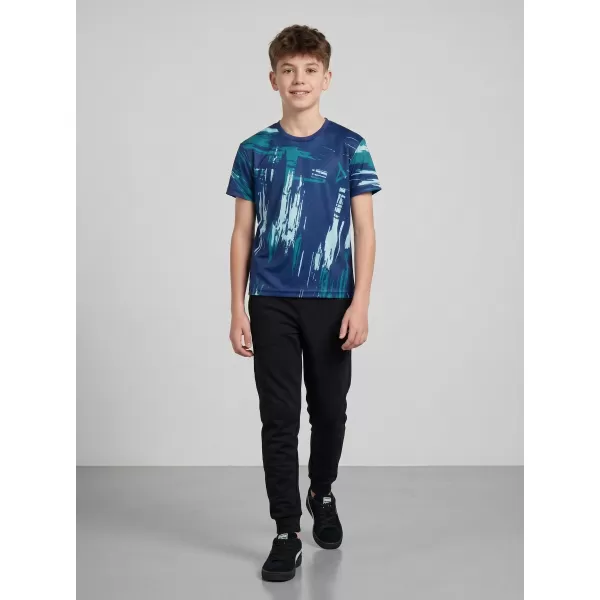  Tricou funcțional premium pentru copii ALTISPORT VOJ/ALK010TR01 KEROSEN/ALBASTRU 
