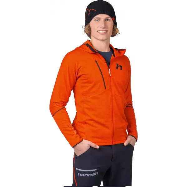  Hanorac pentru bărbați HANNAH NIRO HOODY PORTOCALE PICANT MEL 
