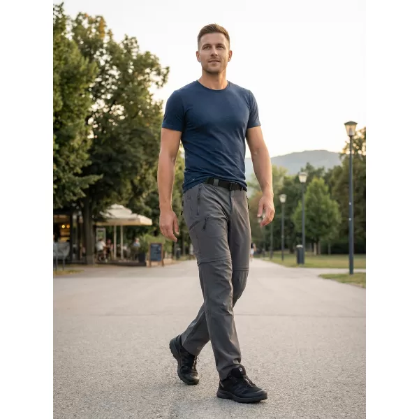  Pantaloni/short pentru bărbați ALTISPORT NoPrint NP/ALM2021NJ CARBON 