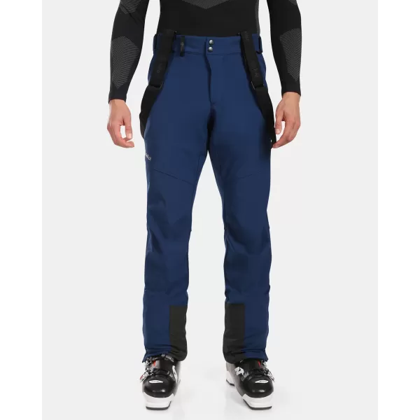  Pantaloni de schi softshell pentru bărbați KILPI RHEA-M WM0409KI ALBASTRU ÎNCHIS 