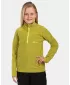 Hanorac fleece pentru copii KILPI ALMERI-J WJ0205KI VERDE DESCHIS