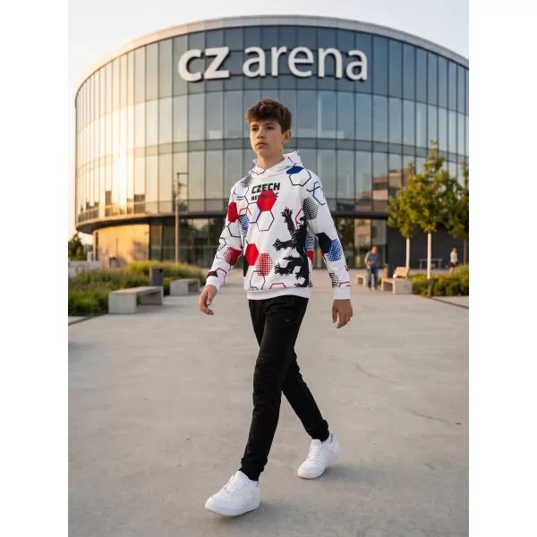  Hanorac funcțional premium pentru copii ALTISPORT VOJ/ALK036MI01 ALB 