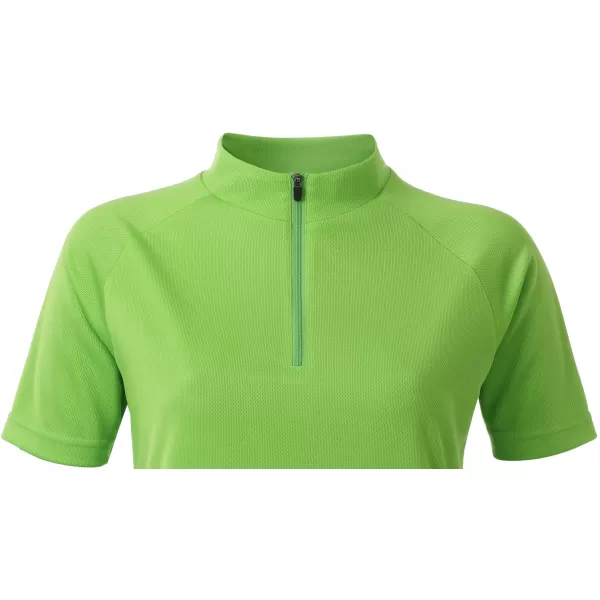  Tricou de ciclism pentru femei ALTISPORT NoPrint NP/ALW115NJ VERDE LIME 