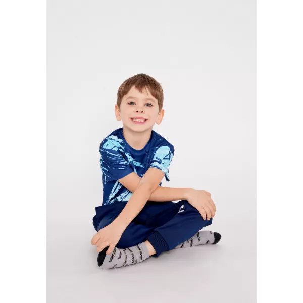  Tricou funcțional premium pentru copii ALTISPORT VOJ/ALK010TR01 ALBASTRU REGAL 