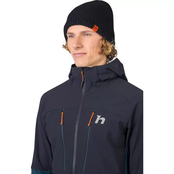  Jachetă pentru bărbați HANNAH TRANE HOODY ANTRACIT/MARE STRATIFICATĂ 