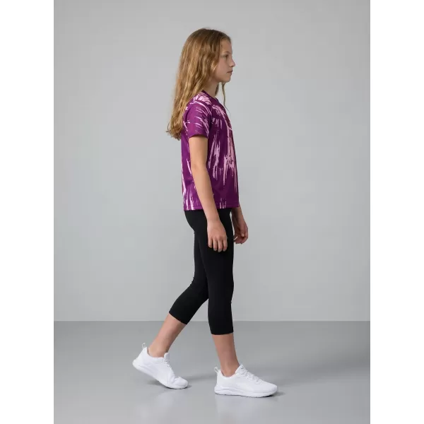  Tricou funcțional premium pentru copii ALTISPORT VOJ/ALK010TR01 VIOLET 