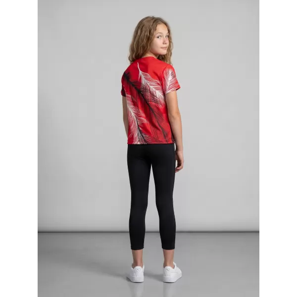  Tricou funcțional premium pentru copii ALTISPORT VOJ/ALK001TR01 ROŞU 