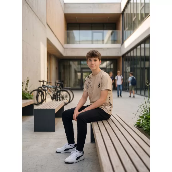 Tricou funcțional premium pentru copii ALTISPORT VOJ/ALK004TR01 MARO 