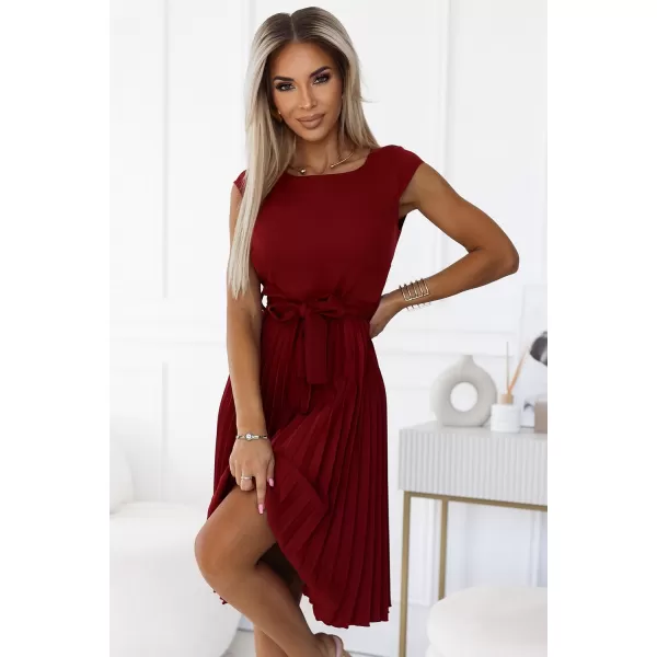  Rochie NUMOCO LILA 311-15 BURGUNDIA 