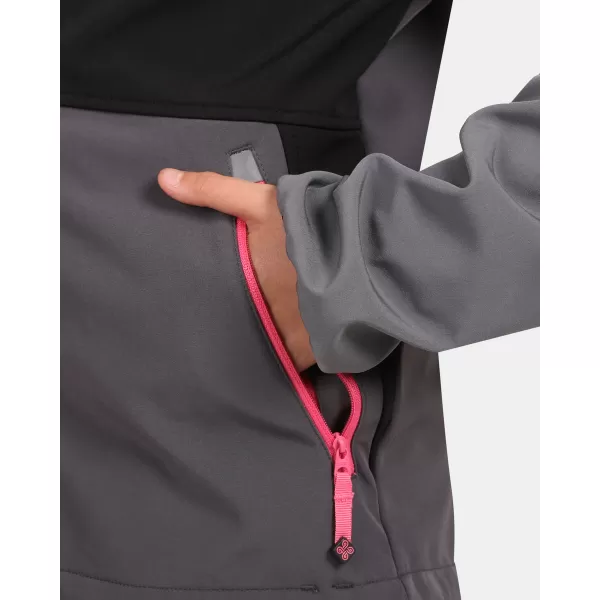  Jachetă softshell pentru fetiță KILPI RAVIA-J WJ0113KI NEGRU 