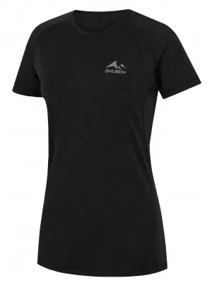 Tricou termic de damă HUSKY MERSA L NEGRU