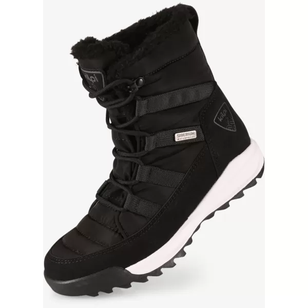  Oameni de zăpadă pentru femei KILPI CANDY HIGH WP-W WL0959KI NEGRU 