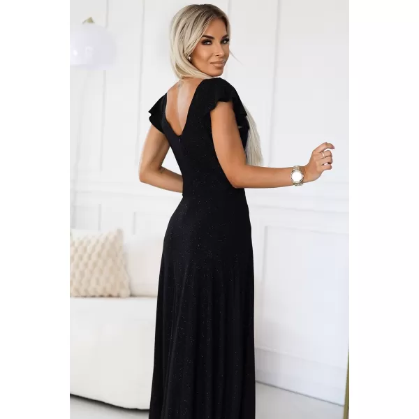  Rochie NUMOCO CRYSTAL 411-12 NEGRU 