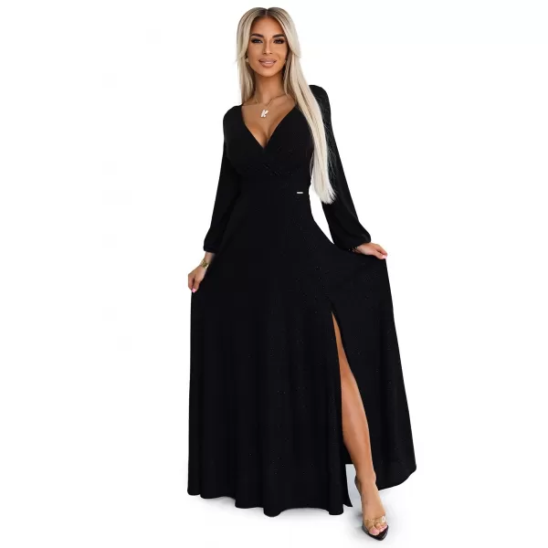  Rochie NUMOCO NELA 572-2 NEGRU 