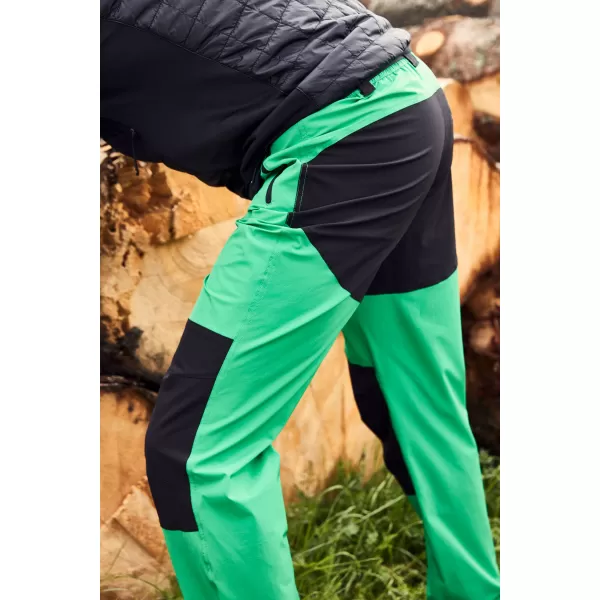  Pantaloni pentru bărbați ALTISPORT NoPrint NP/ALM6021NJ FERIGA VERDE/NEGRU 