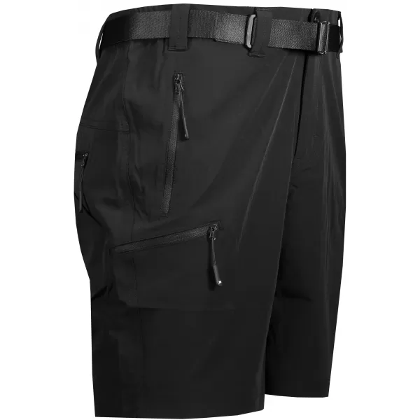  Pantaloni scurți pentru bărbați ALTISPORT NoPrint NP/ALM4021NJ NEGRU 